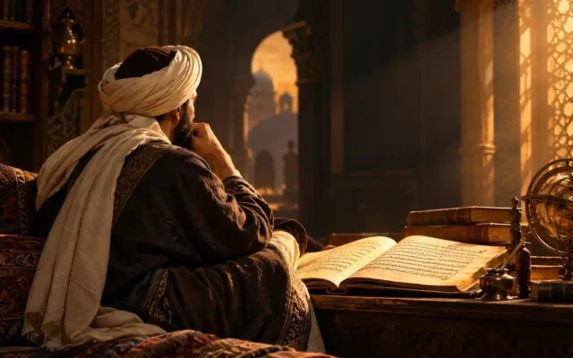 Golden Hour in the Scholar’s Study (2) (1)